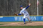Baseball vs Emerson  Wheaton College Baseball vs Emerson College. - Photo By: KEITH NORDSTROM : Wheaton, Baseball
